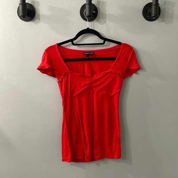 Sourpuss vixen top, red pin up style - Picture 1 of 3